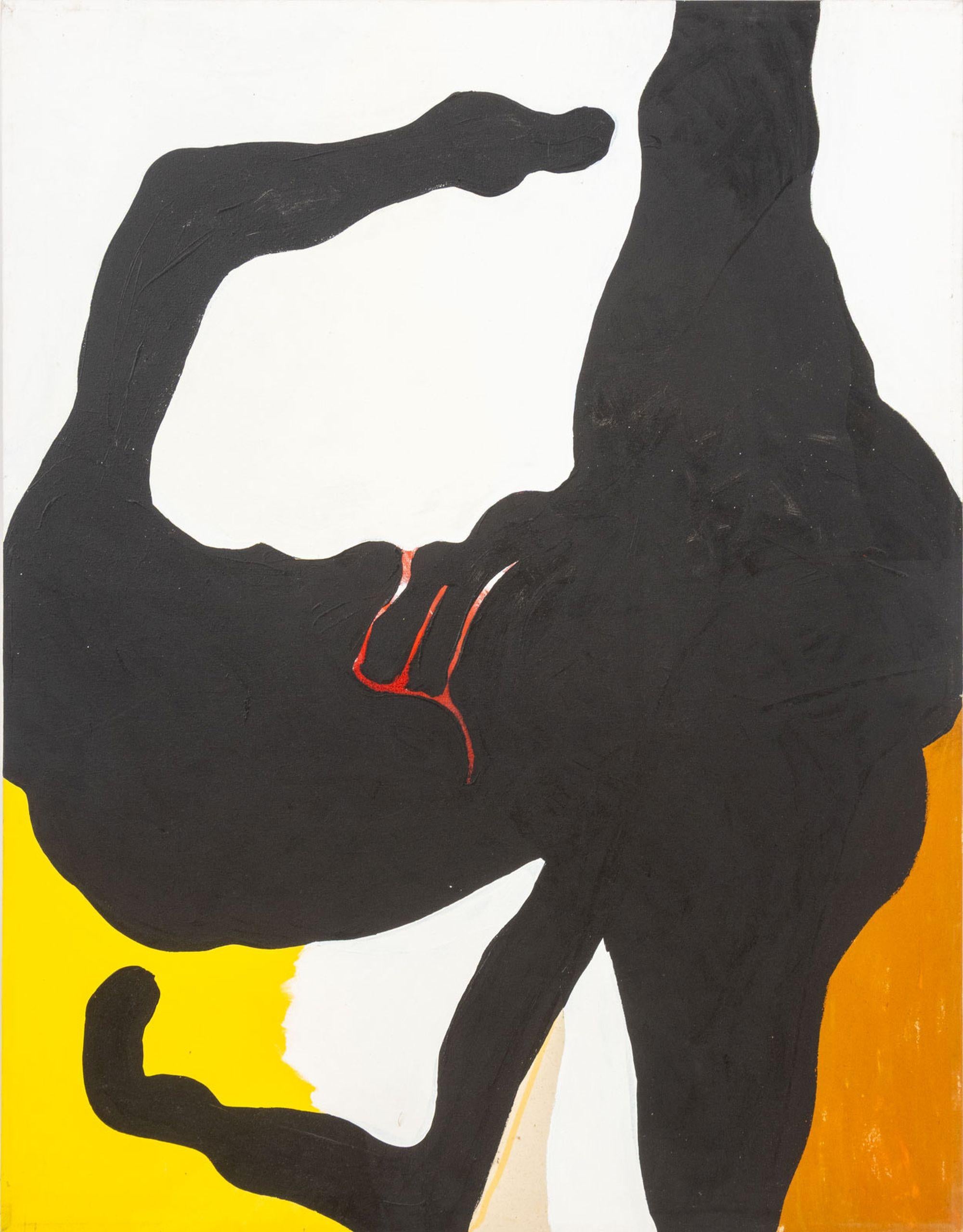 Abstract Painting Jack Roth - "Rope Dancer 35"