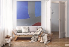 "Untitled" 20e siècle Expressionnisme abstrait huile sur toile