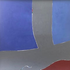"Untitled" 20e siècle Expressionnisme abstrait huile sur toile