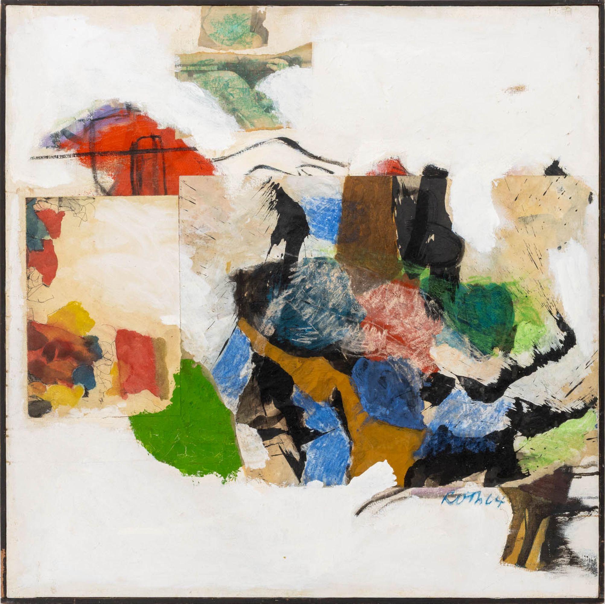 Jack Roth Abstract Painting - Untitled (Abstraction)
