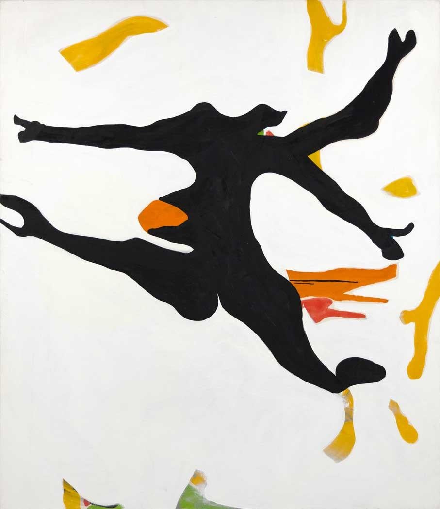 Abstract Painting di Jack Roth - Ballerina senza titolo