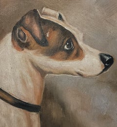 Jack Russell Terrier oil Painting