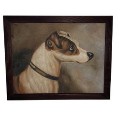 Jack Russell Terrier oil Painting