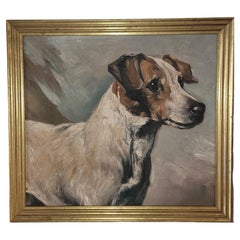 Jack Russell Terrier Oil Painting