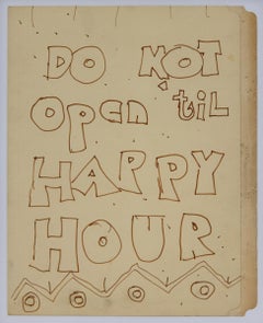 Do Not Open 'Til Happy Hour
