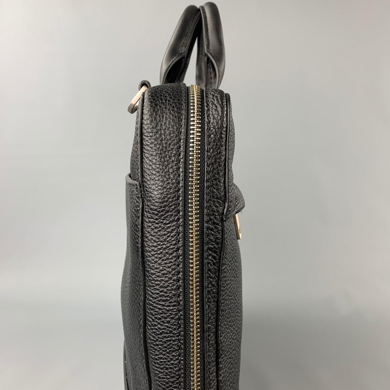 JACK SPADE Black Pebble Grain Leather Laptop Bag at 1stDibs jack