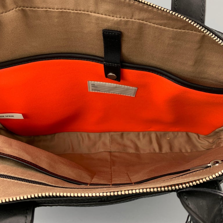 JACK SPADE Black Pebble Grain Leather Laptop Bag at 1stDibs jack