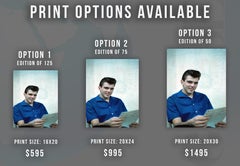 Fabian Reading and Smiling Fine Art Print