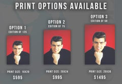Fabian: Star Teen Idol Closeup Fine Art Print