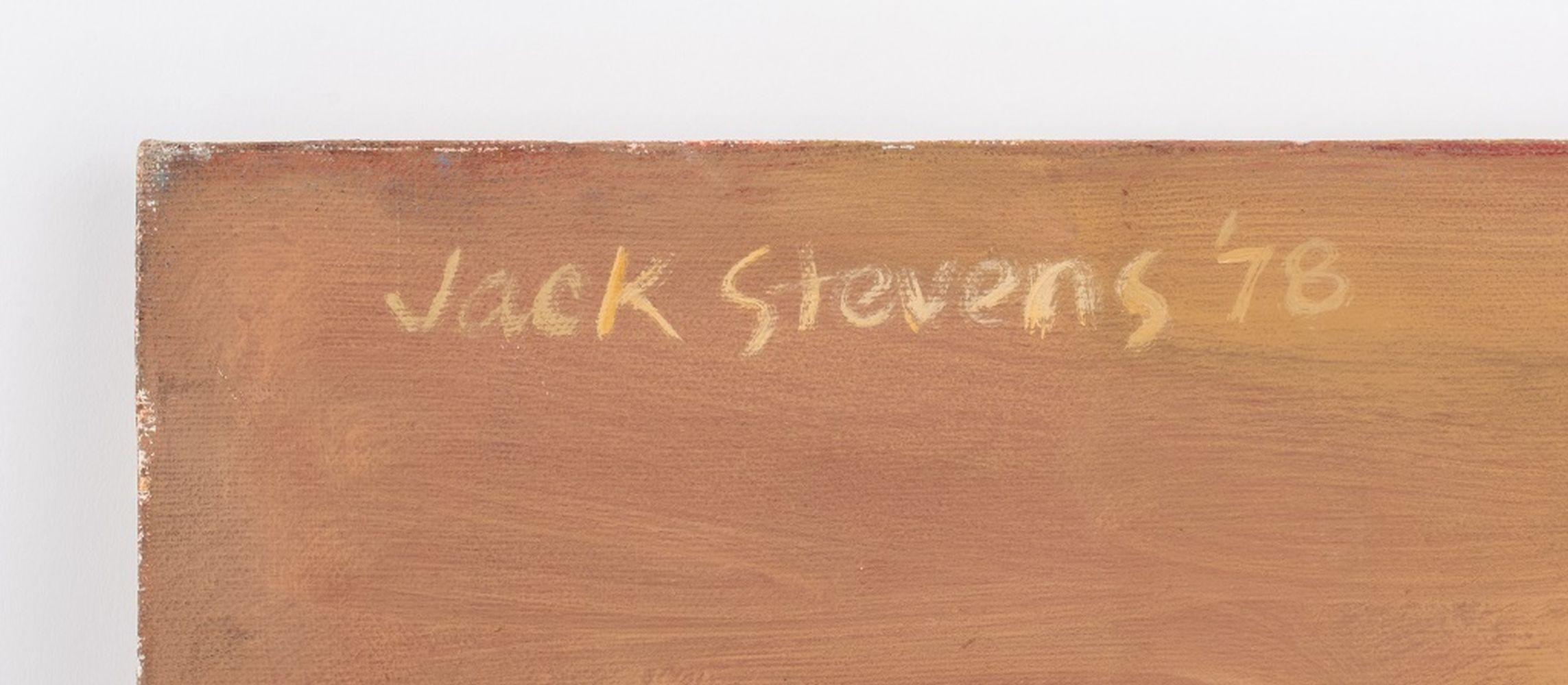 Sitzender weiblicher Akt (Moderne), Painting, von Jack Stevens