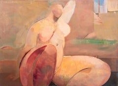 Desnudo femenino sentado