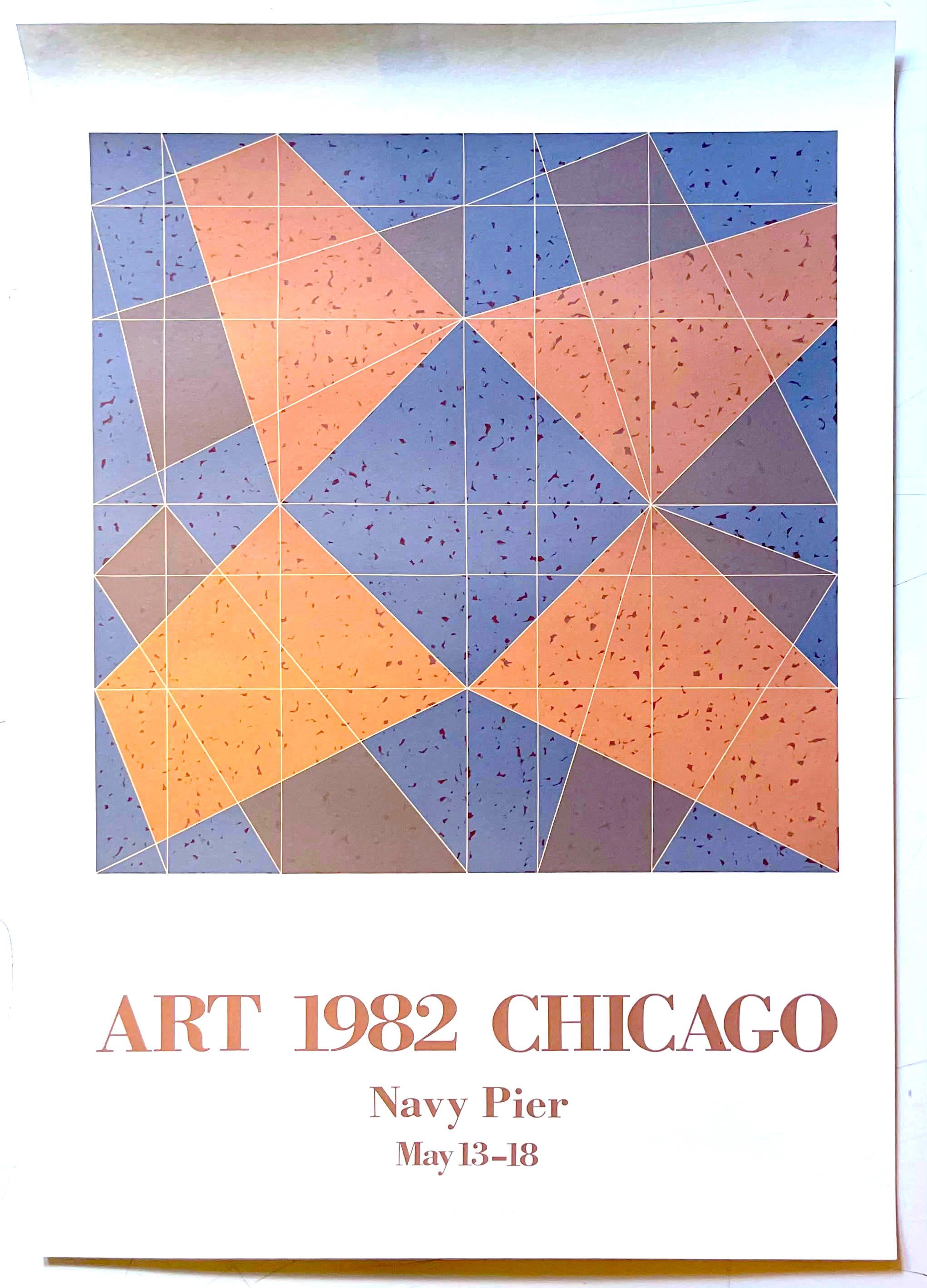 Jack Tworkov
Art 1982 Chicago Navy Pier Poster, 1981
Limited Edition of 1500
Four color limited edition offset lithograph poster on 300 gram Dove 500 white acid free, 100% cotton fiber paper
Bears artist copyright at the bottom and credit to the