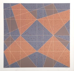 Vintage KTL, Geometric Abstract by Jack Tworkov