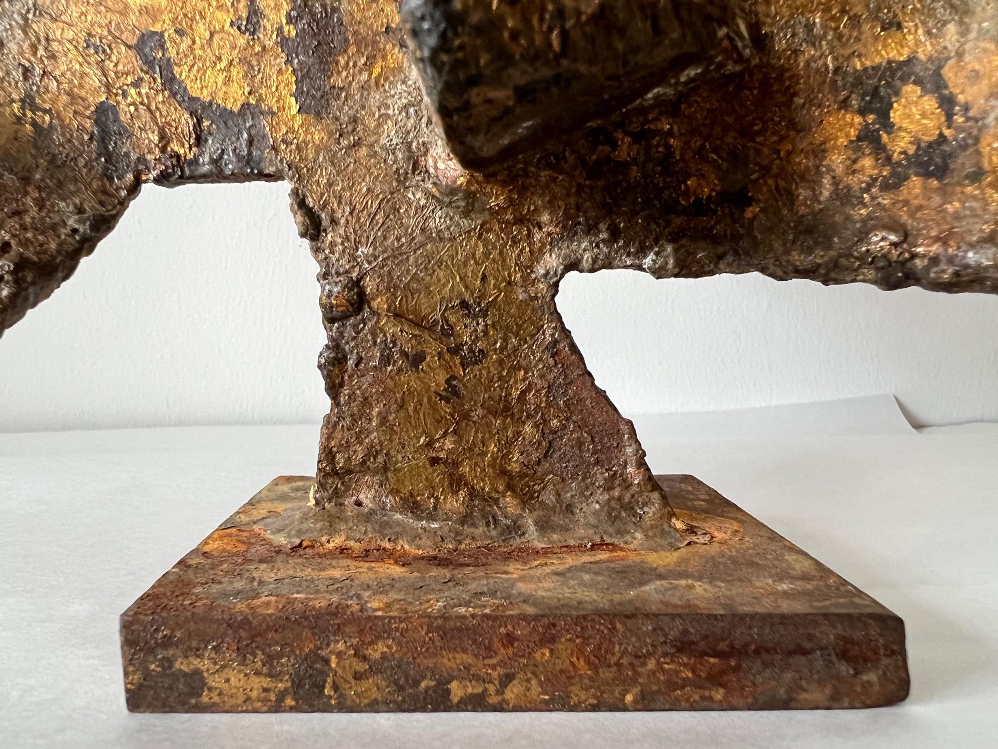 Sculpture brutaliste Jack Van Deckter Bon état - En vente à St.Petersburg, FL