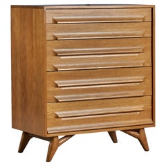 Jack Van Der Molen, Chest of Drawers, Oak, USA, 1950s