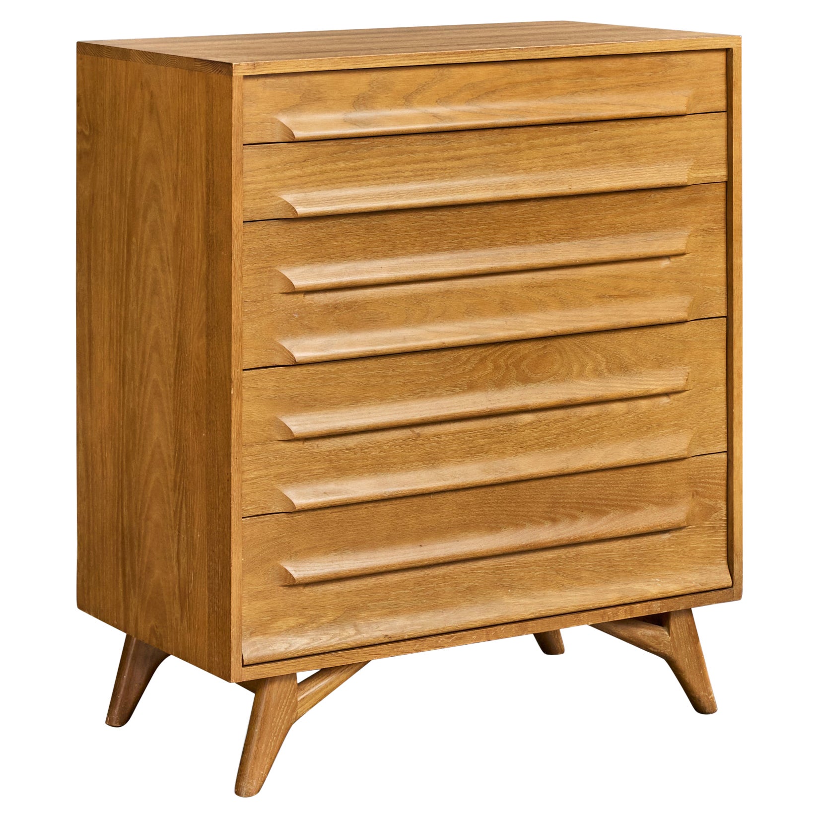 Jack Van Der Molen, Chest of Drawers, Oak, USA, 1950s