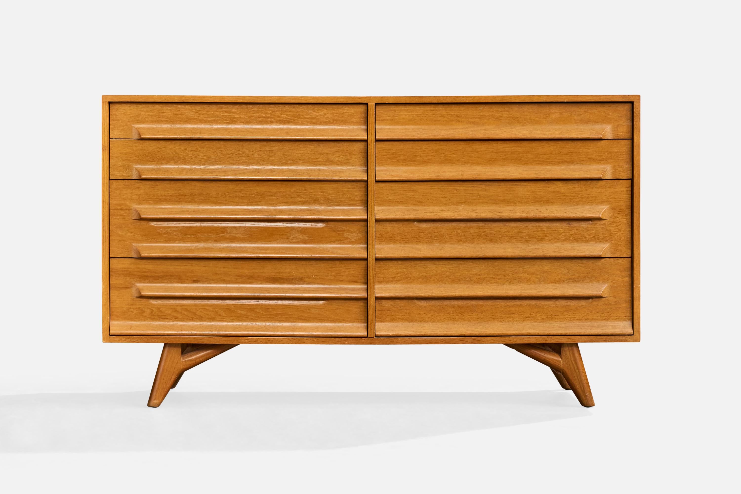 Americano Jack Van der Molen, Comò, Oak, USA, anni '50 in vendita