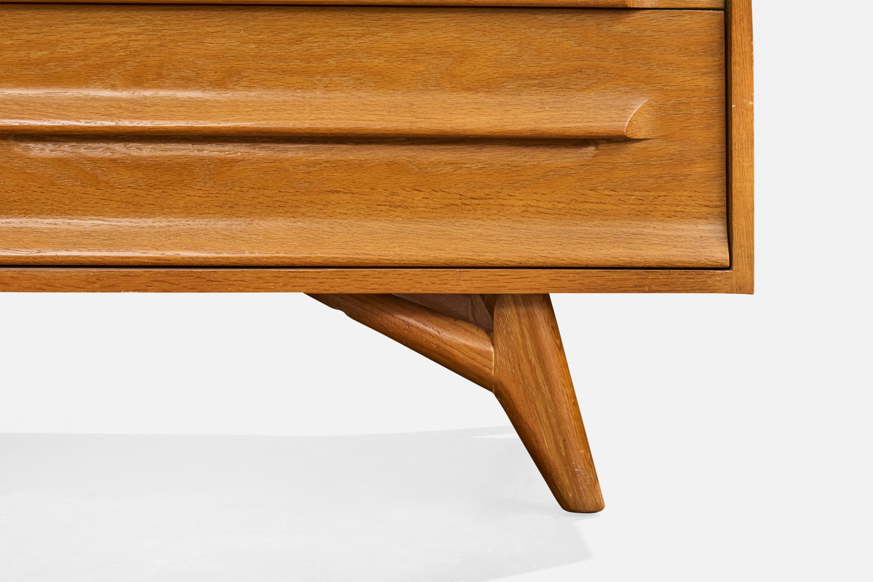 Metà XX secolo Jack Van der Molen, Comò, Oak, USA, anni '50 in vendita