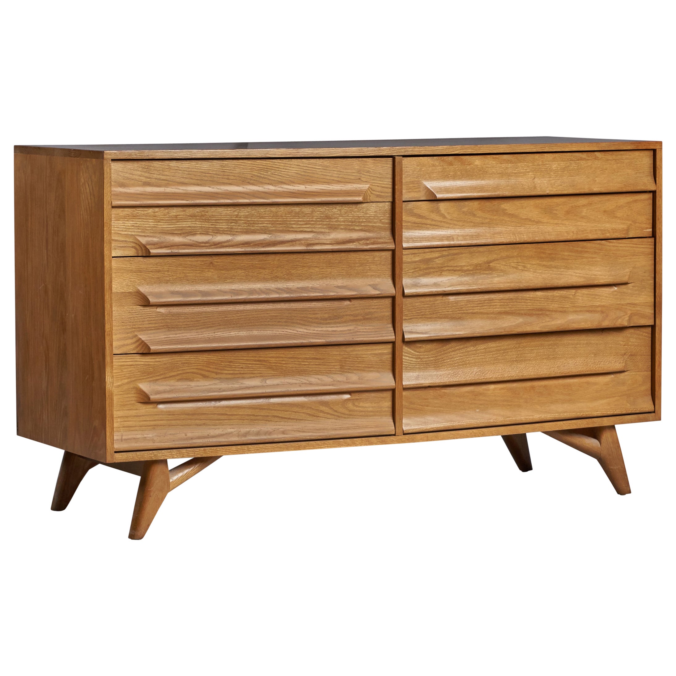Jack Van Der Molen, Commode, Oak, USA, années 1950