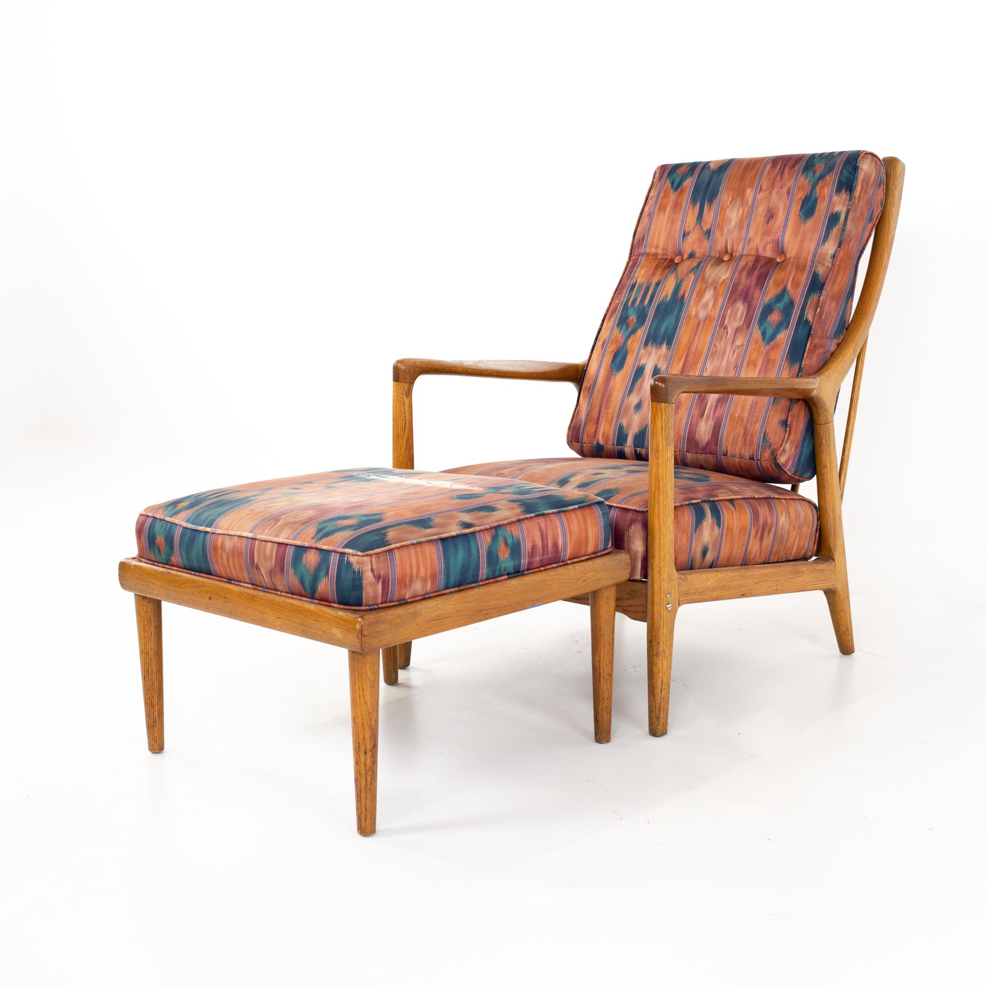 Jack Van der Molen mid century blonde oak lounge chair and ottoman
Chair measures: 27 wide x 33.5 deep x 37 high, with a seat height of 13.5 and arm height of 21.75 inches


All pieces of furniture can be had in what we call restored vintage