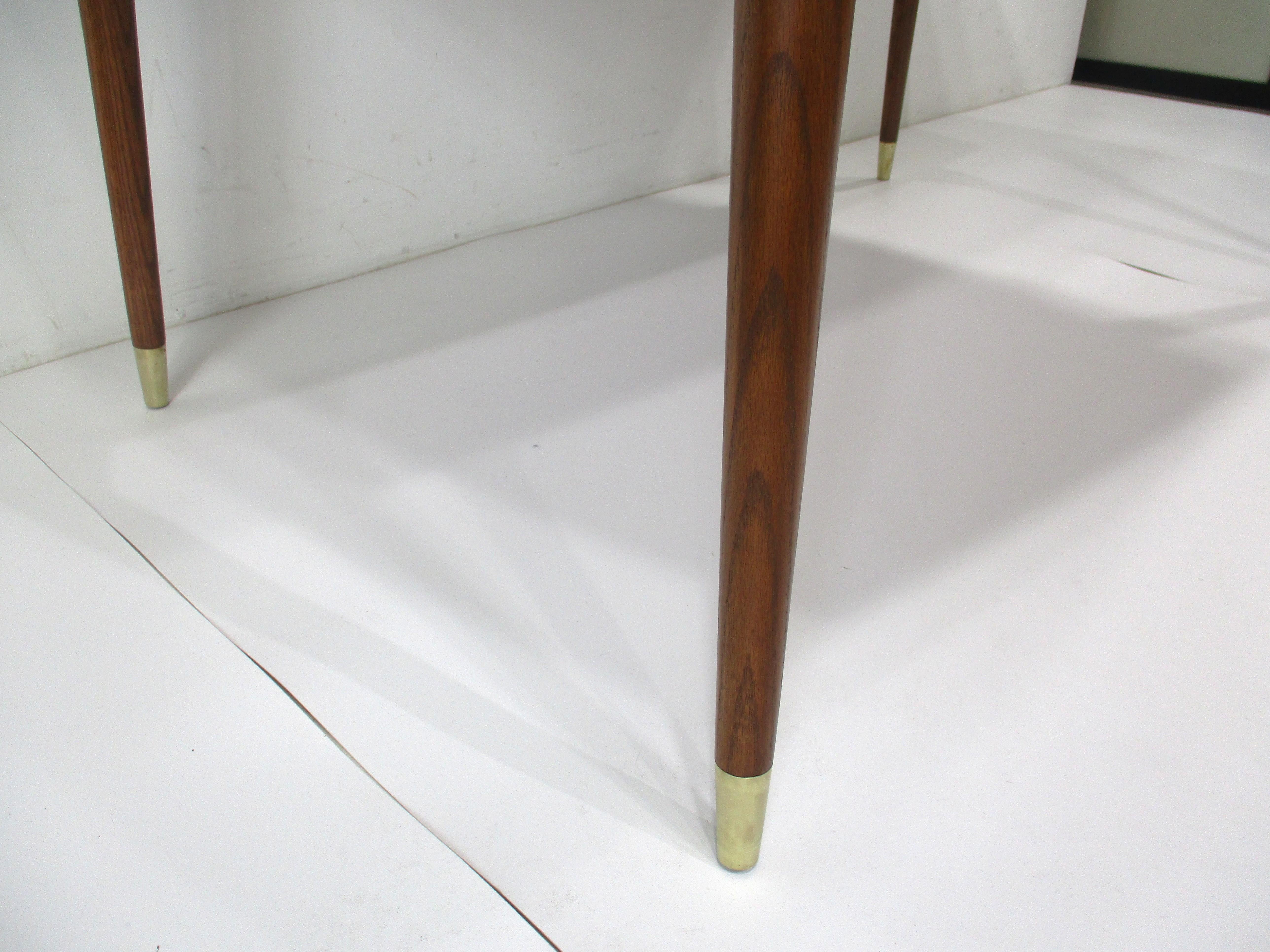 Jack Van Der Molen Mid Century Expandable Dining Table for Jamestown 1