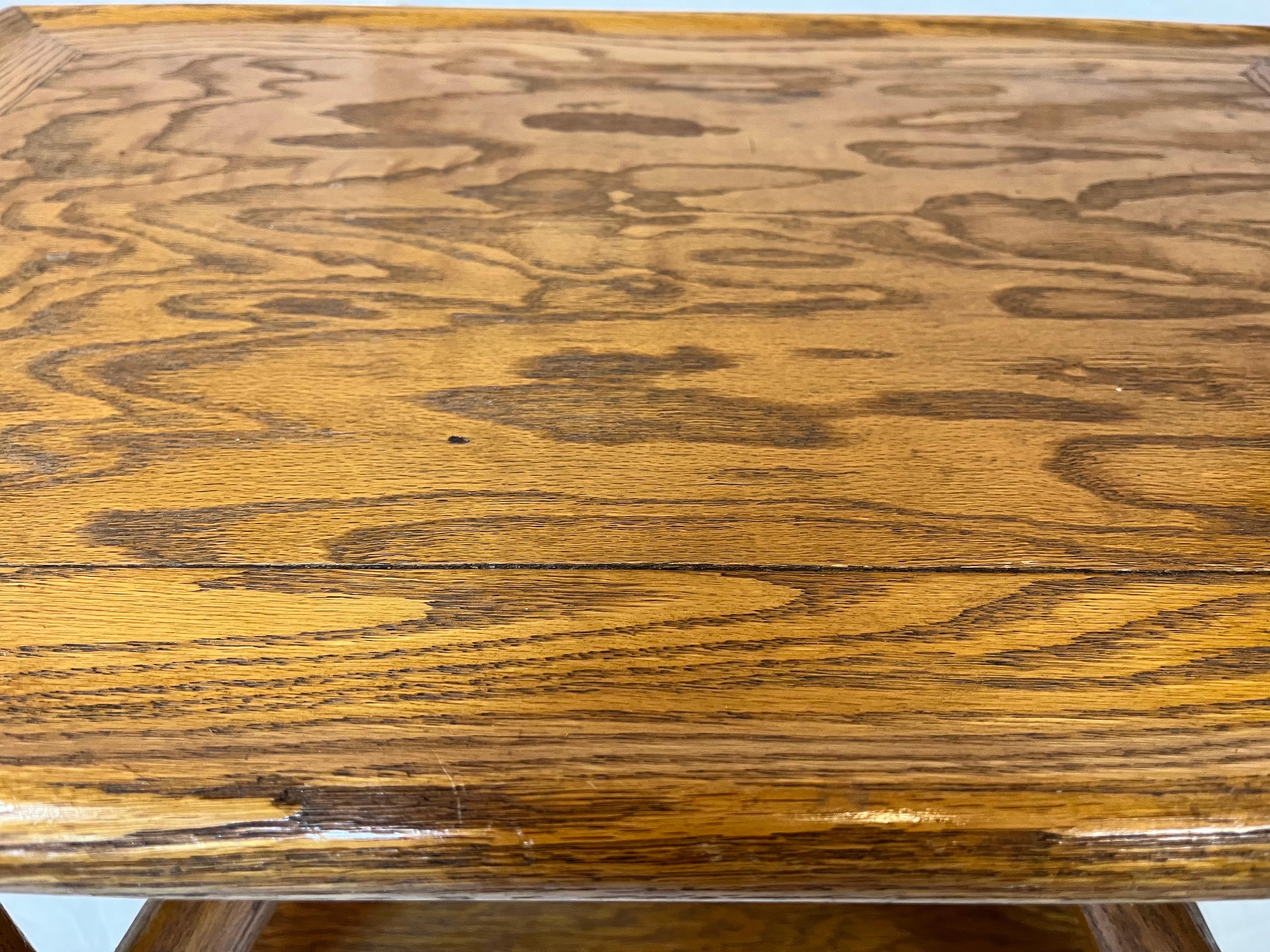 Jack Van Der Molen Mid Century Modern American Design Oak Wood Side or End Table For Sale 7