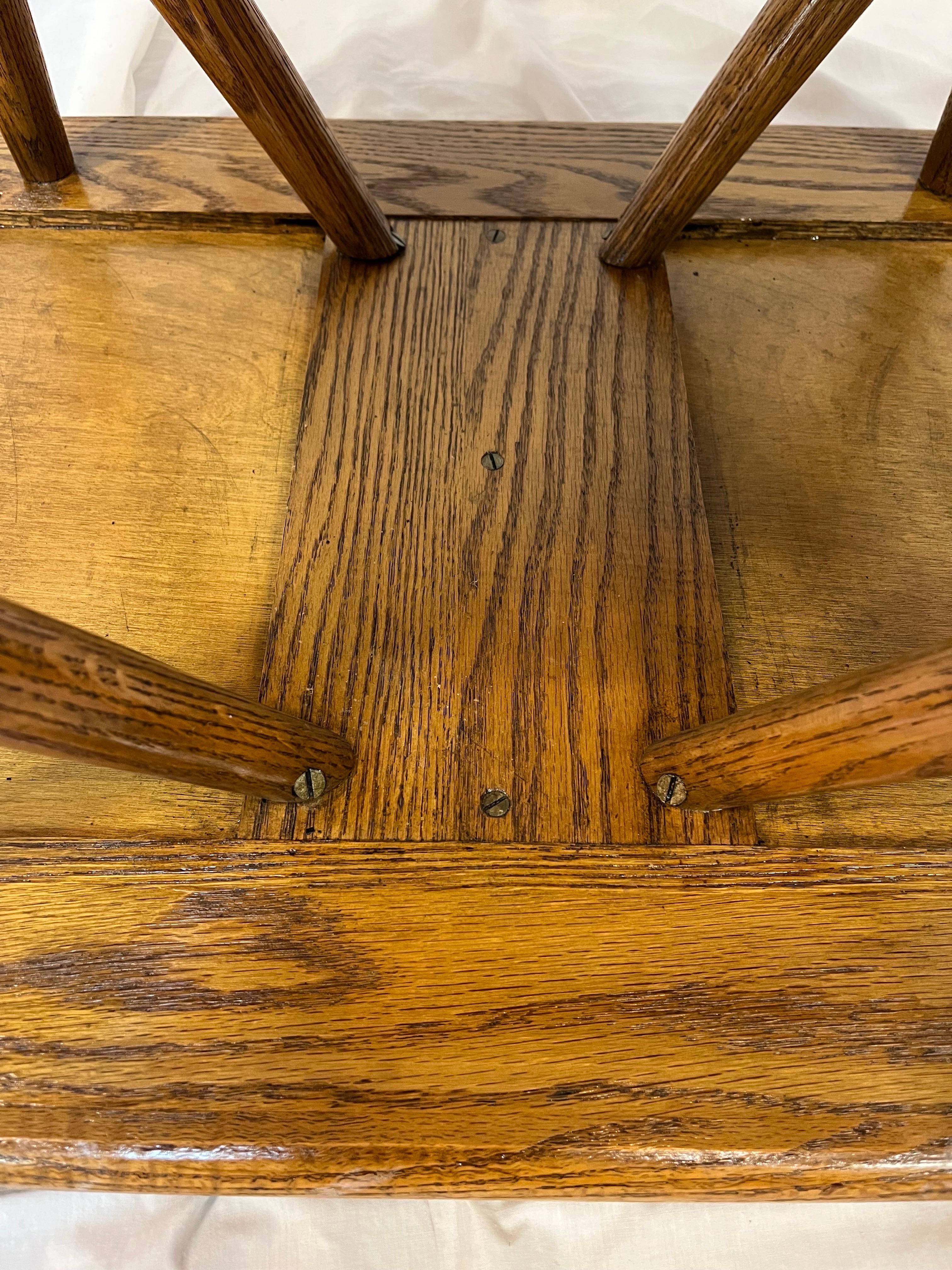 Jack Van Der Molen Mid Century Modern American Design Oak Wood Side or End Table For Sale 10