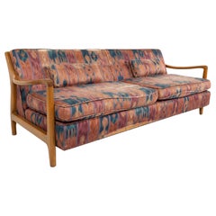 Jack Van Der Molen Mid Century Oak Sofa