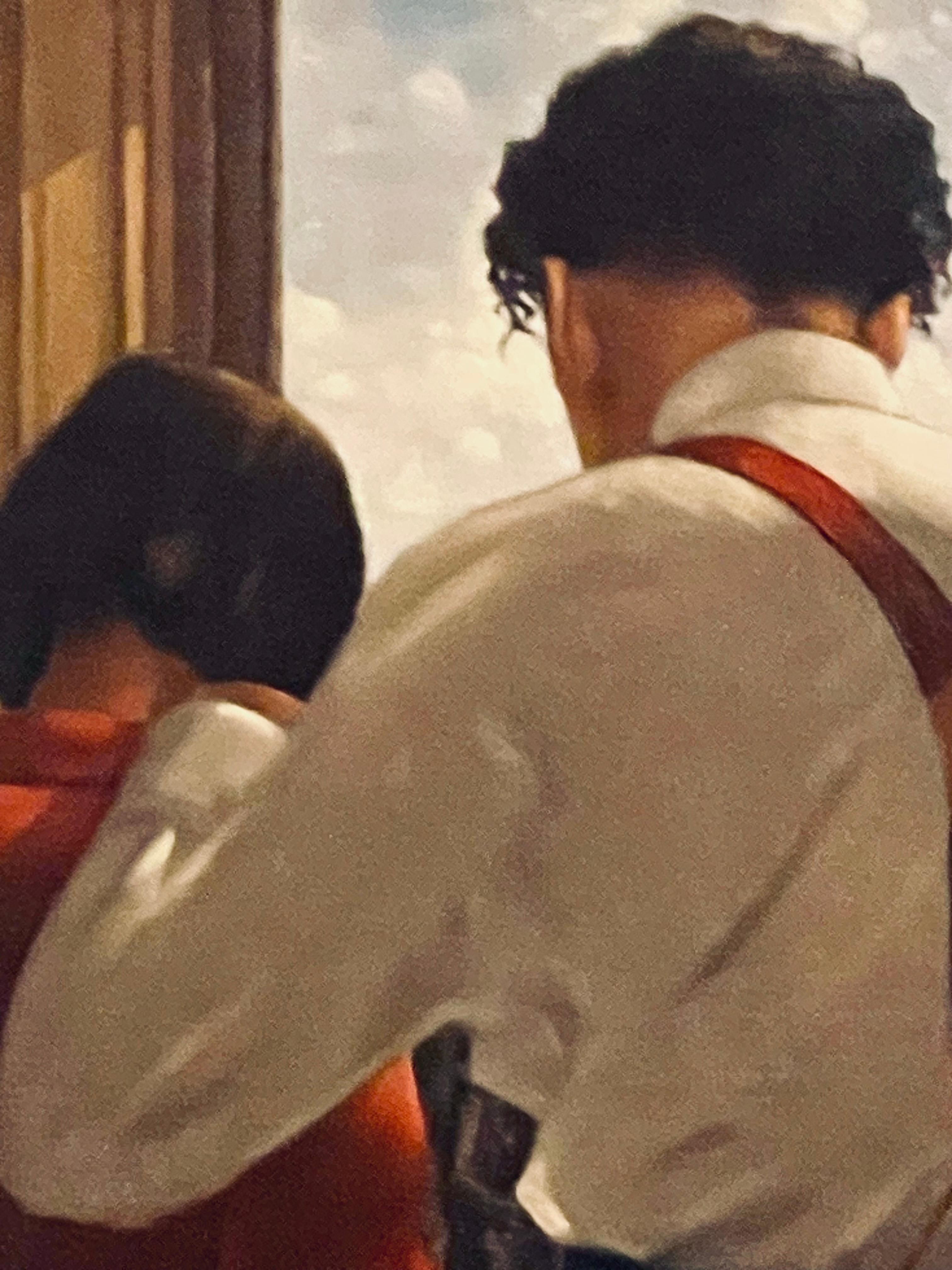 Jack Vettriano (1951-2025) perfected his signature film noire 30’s glam style, that made him the most successful Scottish artist in his lifetime.  Best known for ‘The Singing Butler’ that sold for $1.3 million dollars. His work has been collected by