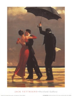 1999 Jack Vettriano 'The Singing Butler (Detail)' Contemporary Offset Lithograph