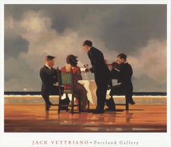 Jack Vettriano 'Elegie für einen toten Admiral'- Offsetlithographie