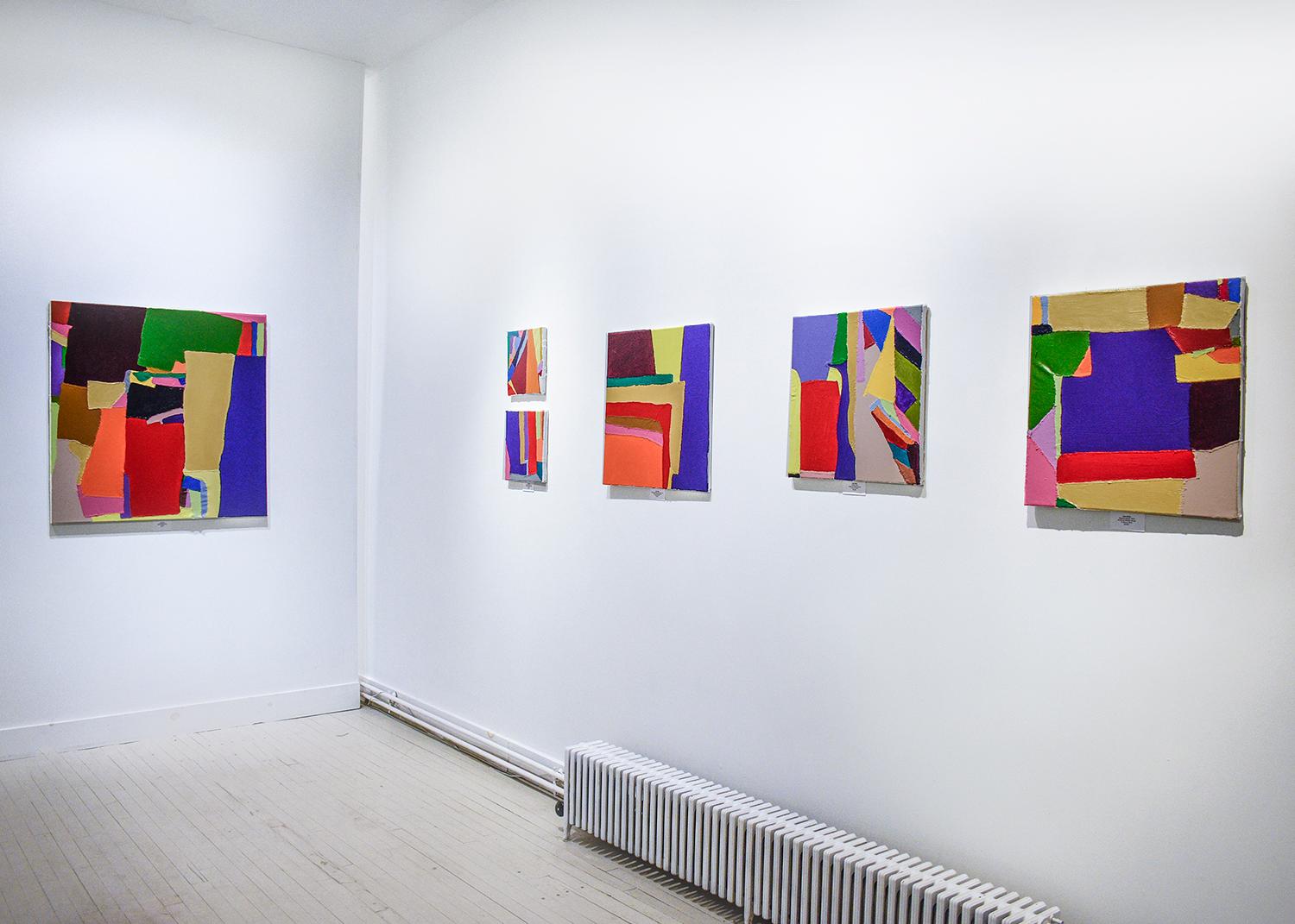 color block abstract art