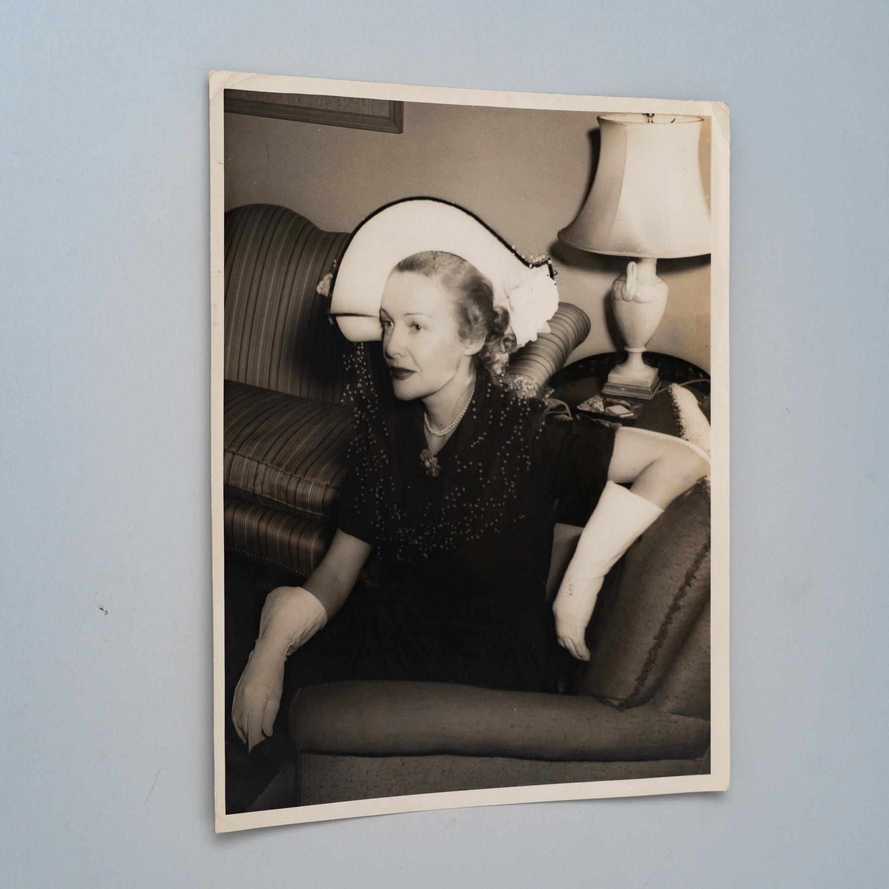 Américain Jack Wasserman Photographie de Madeleine Carroll dans 