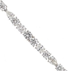 Jack Weir & Sons 10 Carat Diamond Platinum Bracelet