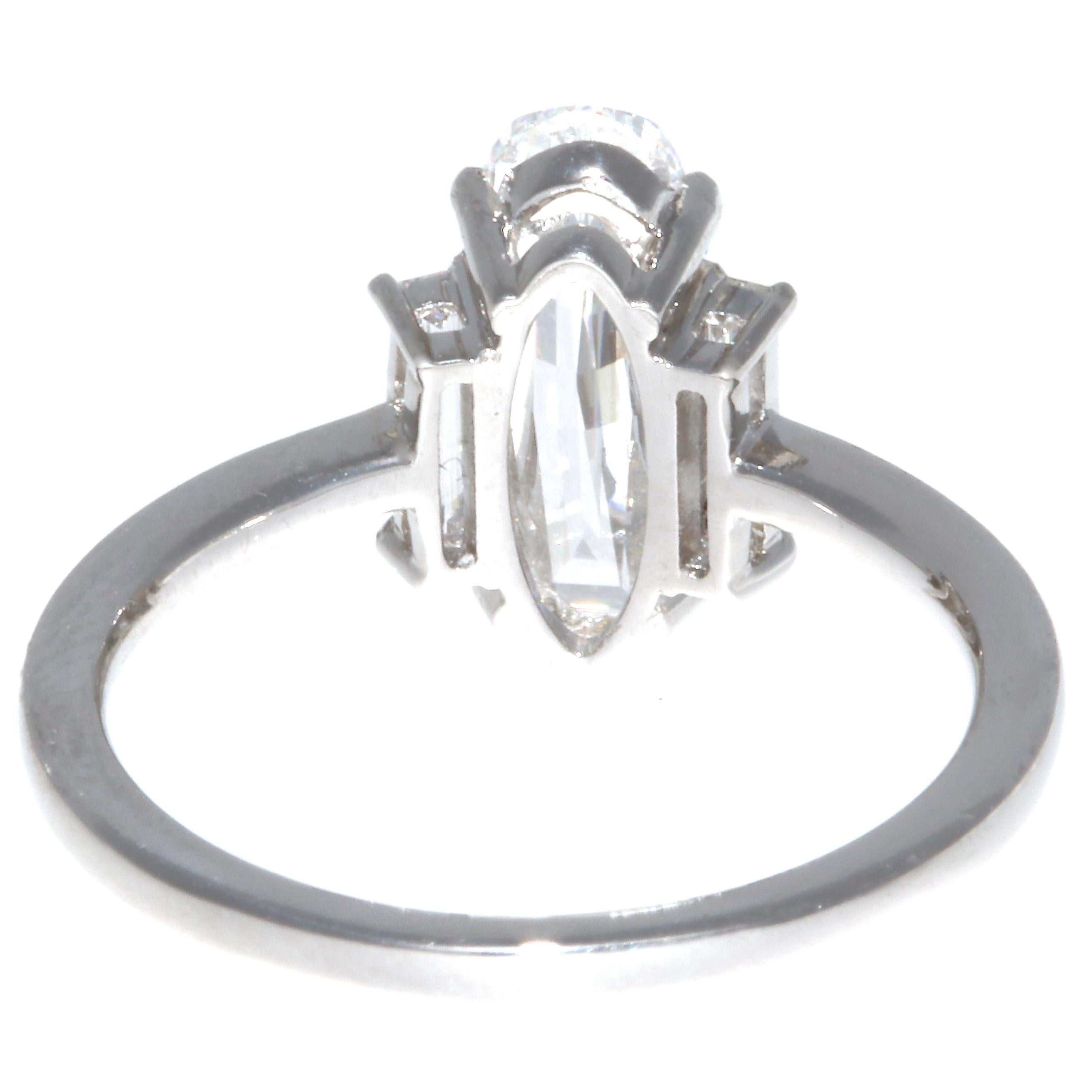 oval step cut diamond