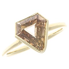 Jack Weir & Sons GIA 1.99 Carat Fancy Color Diamond Gold Ring