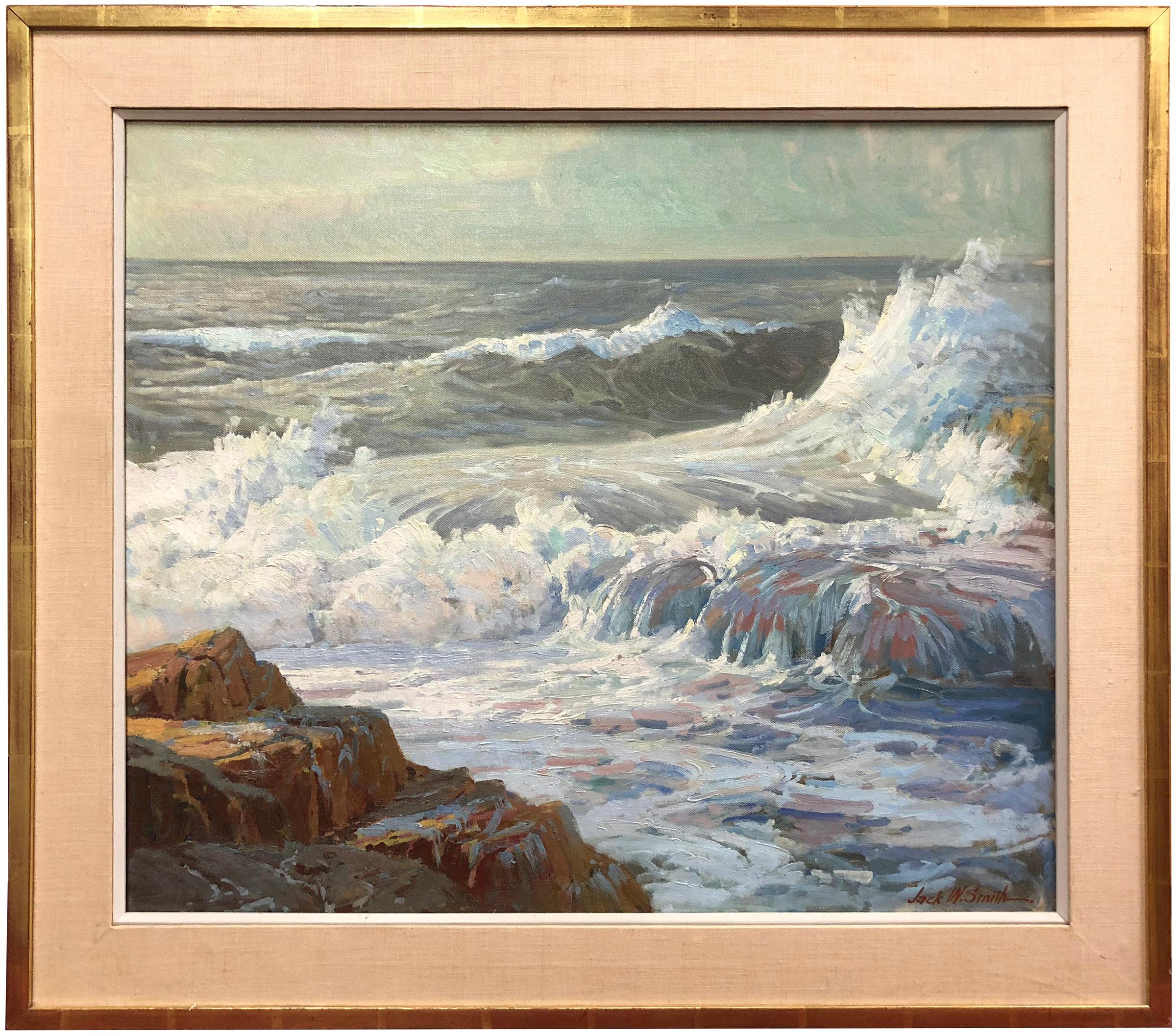 Onde che si infrangono - Painting di Jack Wilkinson Smith