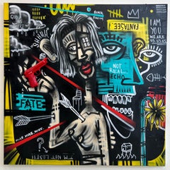 Jack Winthrop Técnica mixta de estilo neoexpresionista - Serie El sanador herido