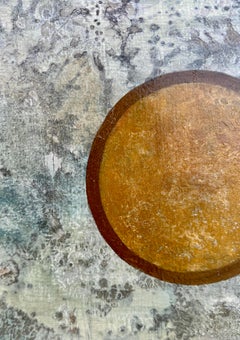 Serie 67 n. 4 dipinto a olio astratto di Jack Wolsky