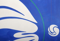 Mandala, Abstract Geometric Mixed Media Print by Jack Youngerman