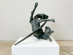 Jack Zajac Bronze Sculpture, 'Tortured Goat'