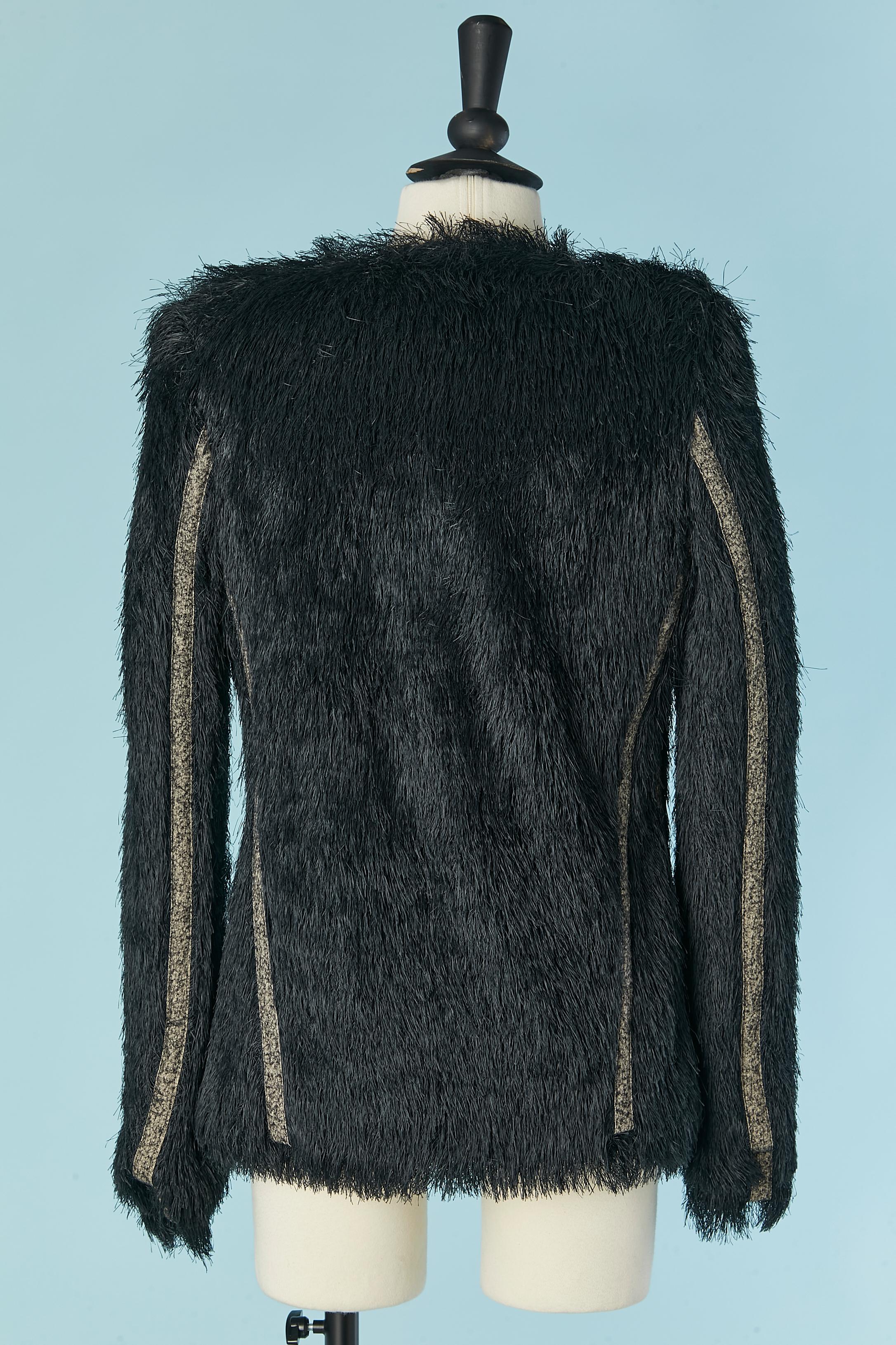 Veste et haut à franges courtes MAURO GASPERI NEUF avec étiquette Neuf - En vente à Saint-Ouen-Sur-Seine, FR