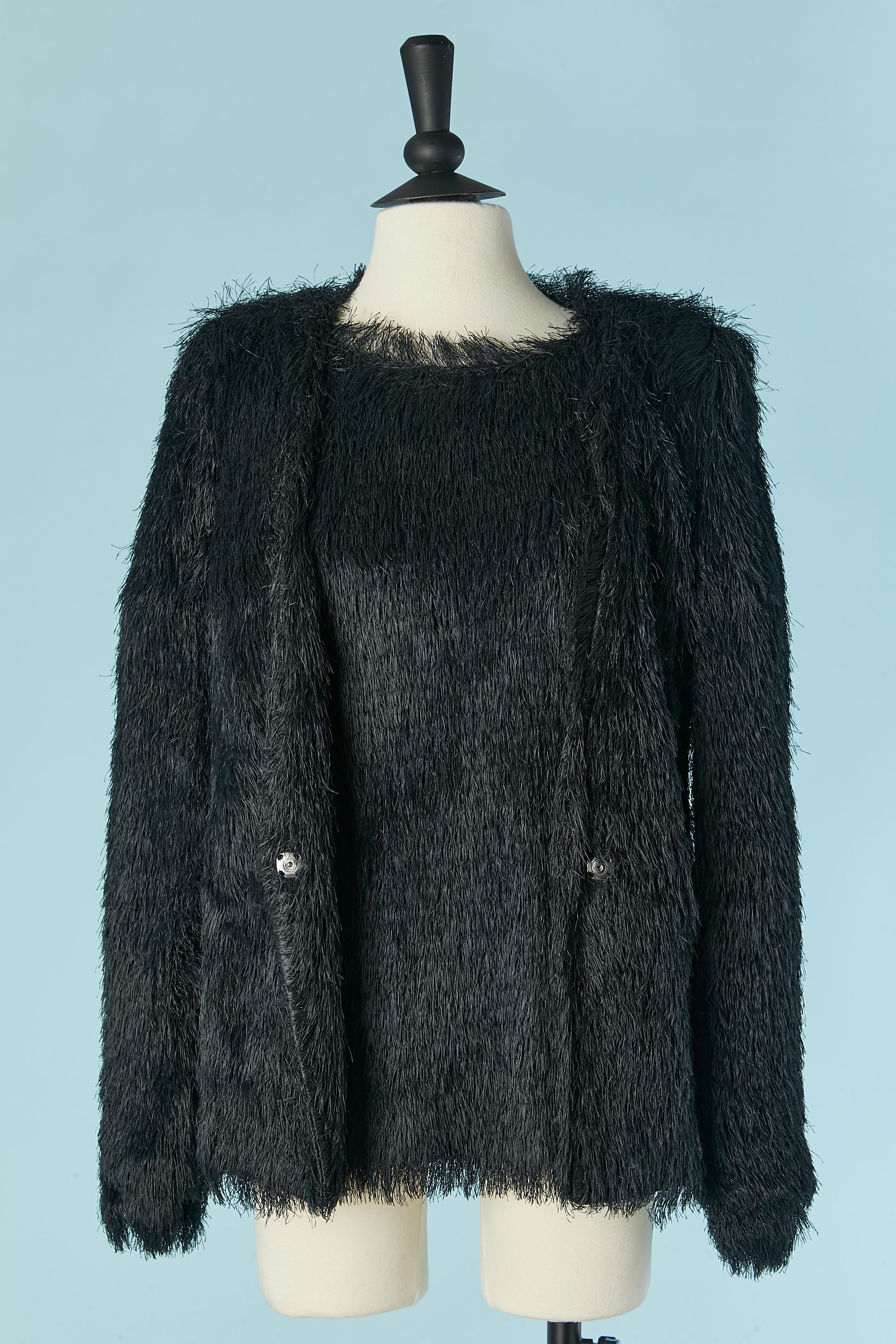 Veste et haut à franges courtes MAURO GASPERI NEUF avec étiquette Pour femmes en vente