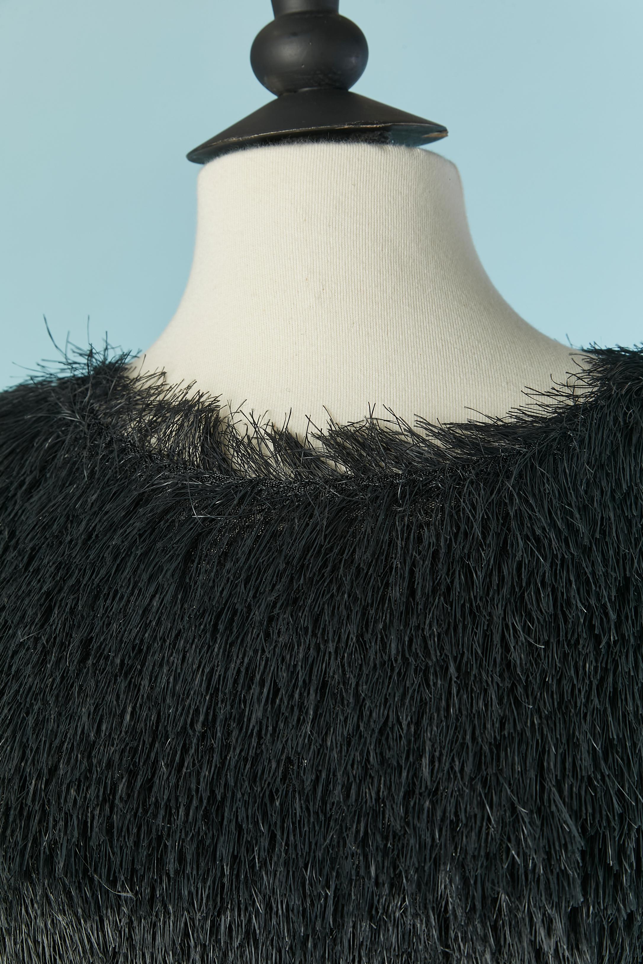 Veste et haut à franges courtes MAURO GASPERI NEUF avec étiquette en vente 3