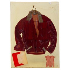 Vintage Jacket exhibition panel by Massimo Osti for Stone Island 1990s