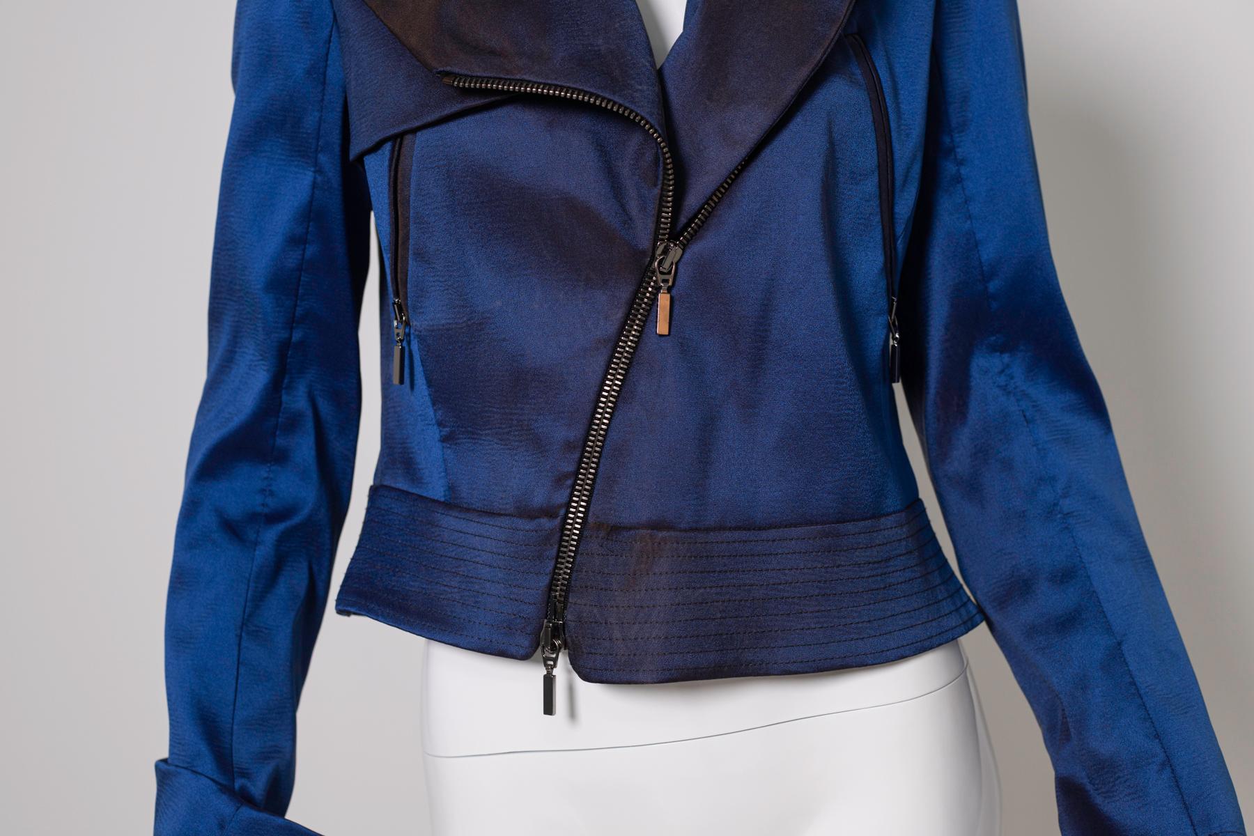 Emanuel Ungaro Vintage Fluorescent Jacket, Original Label In Good Condition For Sale In Milano, IT