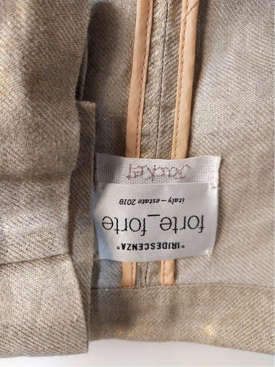 Brown Forte Forte Jacket size 44 For Sale