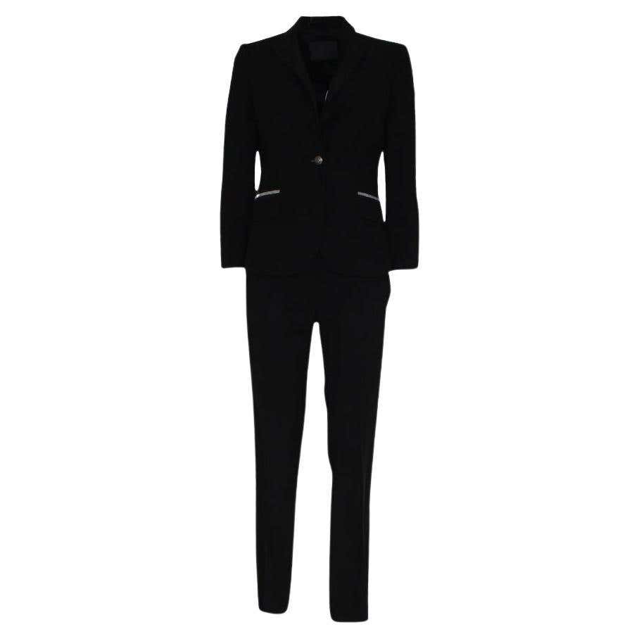 1990s John Richmond Cropped Skirt Suit For Sale at 1stDibs