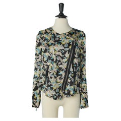 Jacket with zip closure and angels print SONIA by SONIA RYKIEL