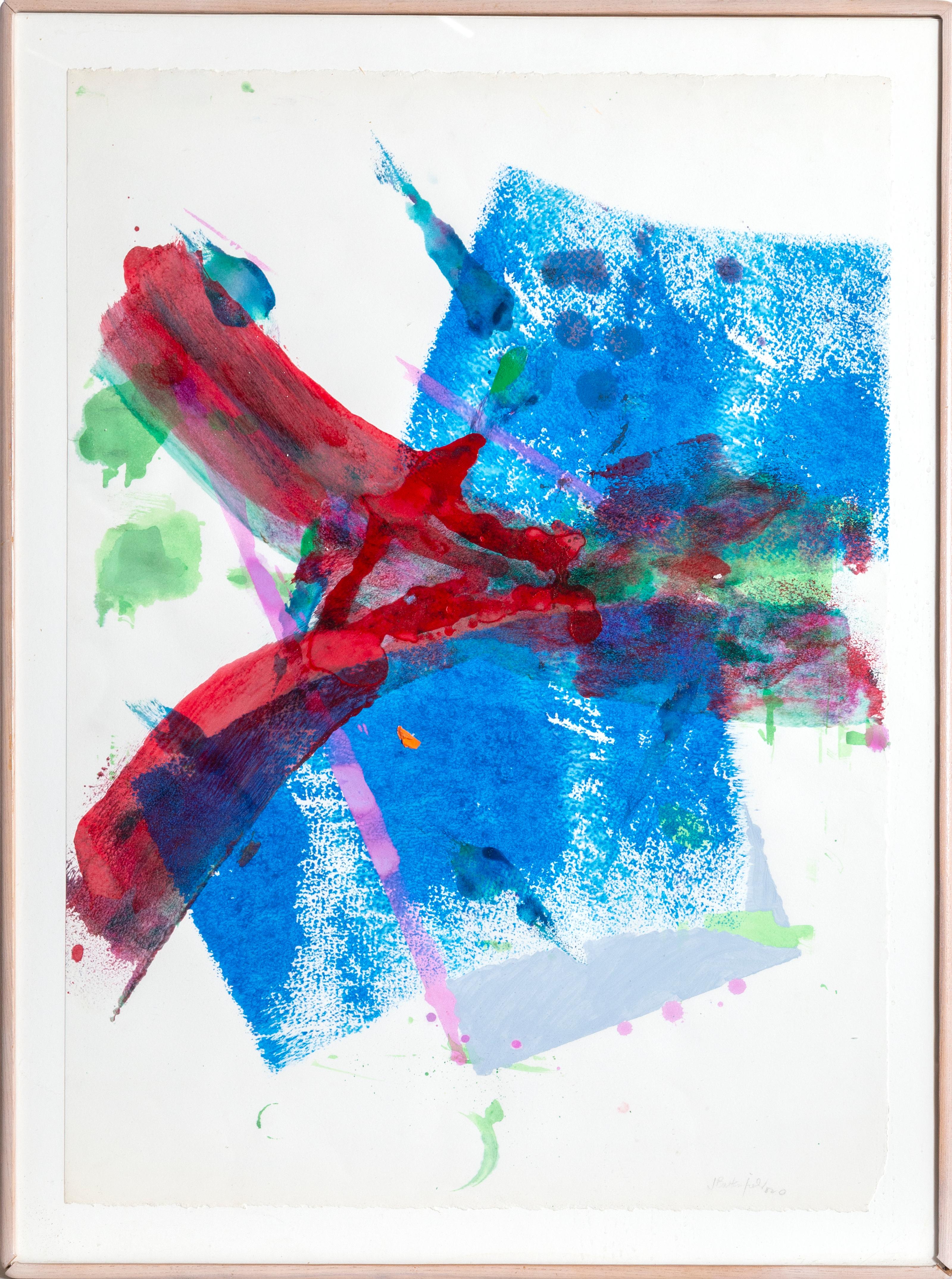 Arco Rosso
Jackie Battenfield, Americana
Acrilico su carta, firmato e datato a matita
Dimensioni: 30 x 22 pollici (76,2 x 55,88 cm)
Dimensioni della cornice: 34 x 25,5 pollici